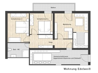Appartamento per vacanze St. Stefan im Gailtal Pianta del piano 31
