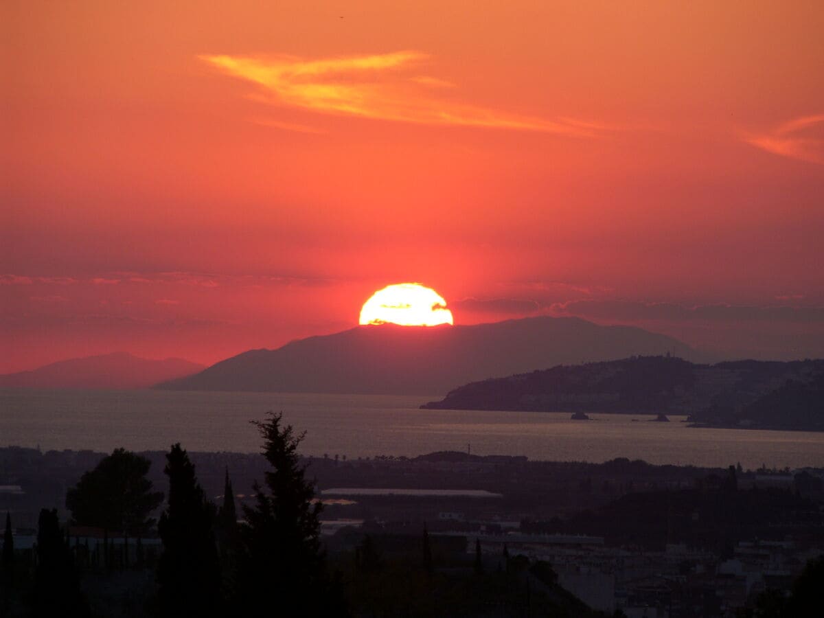 Malerischer Sonnenuntergang