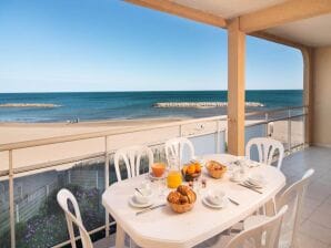 Apartment 2-Zimmer-Mezzanine-Hütte für 8 Personen mit Meerblick - Valras-Plage - image1