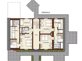 Vakantiehuis Simmerath Grondplan 20