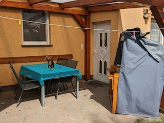 Überdachte Terrasse