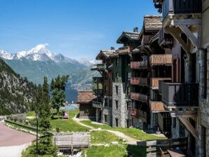 Apartment für 6 Personen – 2 Schlafzimmer – Außenpool mit Blick auf den Mont Blanc – Balkon - Montvalezan - image1