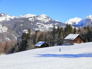 Apartment Samoëns Außenaufnahme 12