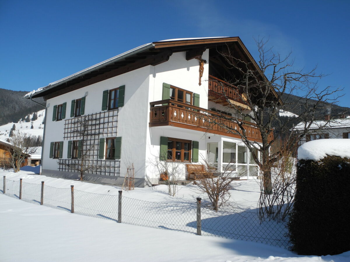 Haus im Winter