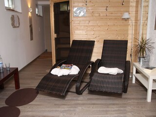 Hauseigene Sauna