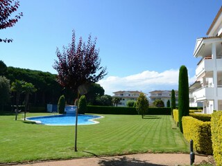 Apartamento Pals Grabación al aire libre 12