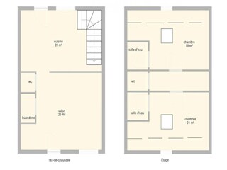 Apartment Saint-Saud-Lacoussière  17