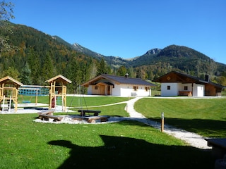Hütte Sonntagshorn und Staubbachfall mit Spielplatz