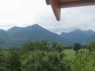 Ausblick der Ferienwohnung