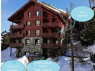 Appartement Montvalezan  12