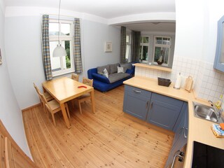 Holiday apartment Zempin Living Room 7