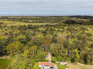 Von oben Richtung Meer