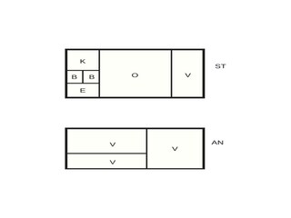 Vakantiehuis Welt Grondplan 56