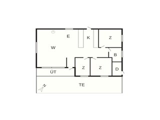 Vakantiehuis Als Grondplan 32
