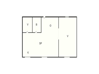 Vakantiehuis Klädesholmen Grondplan 25