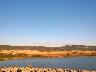 Traum-Panorama über den See von Santa Luce