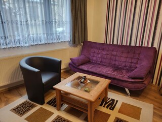 Wohn- und Schlafzimmer