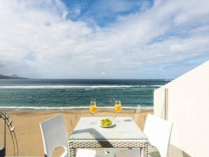 Apartment Strandhaus Las Canteras 4 – Terrasse mit Meerblick - Las Palmas - image1