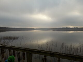 Blick über den Specker See im Müritz-Nationalpark