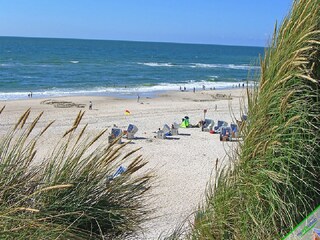 Blick auf den Strand