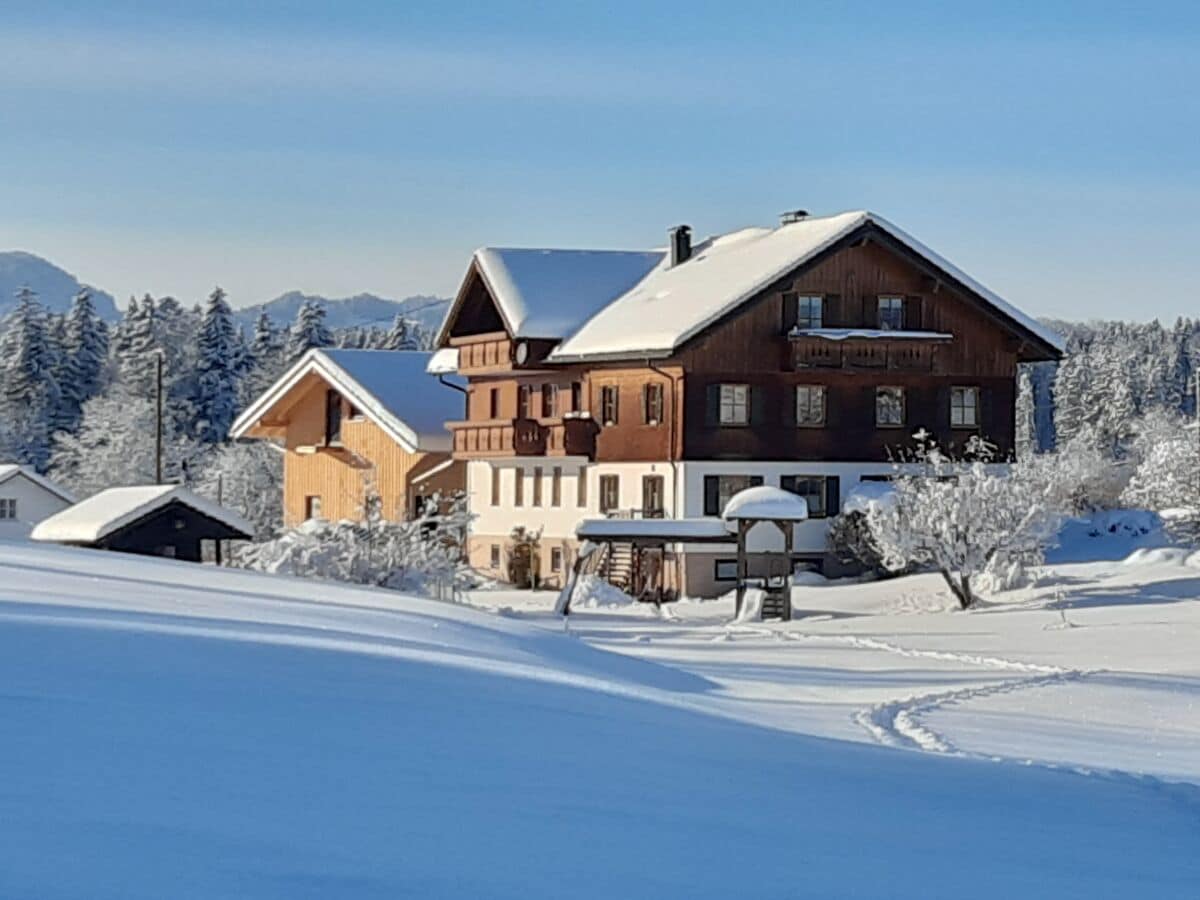 Das Landhaus im Winter