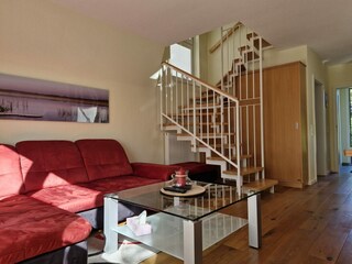 Wohnbereich/Treppe