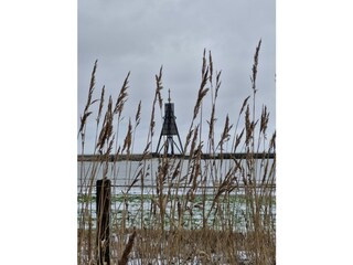 Kugelbake im Winter