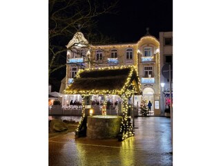 Marktplatz zur Weihnachtszeit