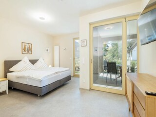 Your Darß vacation in Born: Bedroom and terrace