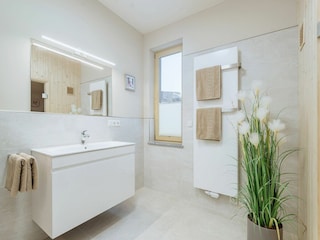 Your Darß vacation in Born: Modern shower room