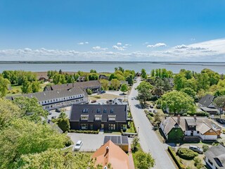 Ferienwohnungen in Born  - Aussicht Richtung Bodden