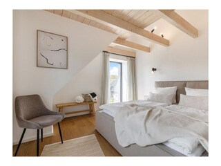 Schlafzimmer 1 Doppelbett OG