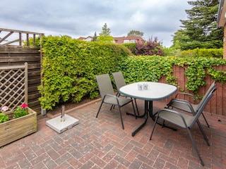 Geschützter Terrassenbereich