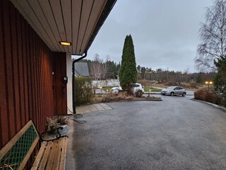 The view seen from the entrance.