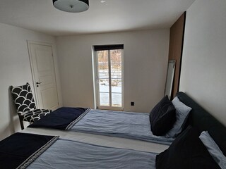 Bedroom 1, with a king size Bed