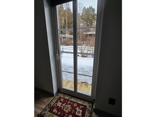 Bedroom 1, terrace door