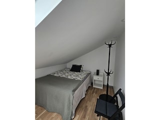 Bedroom 2, with a French double bed.