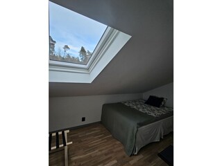 Bedroom 2, with a French double bed.