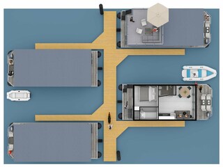 Bungaló Heeg Plano de planta 30