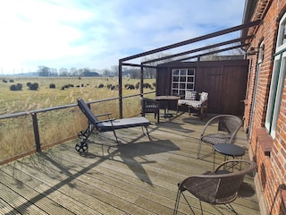 Terrasse Lotsenwohnung