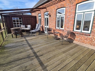 Terrasse Lotsenwohnung
