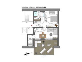 Ferienwohnung Dahme Grundriss 30