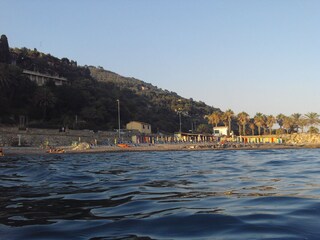 Strand in Oneglia