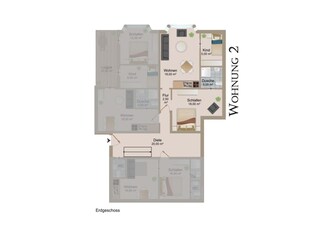 Ferienwohnung Borkum Grundriss 17