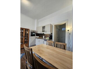 Living Room with Kitchen