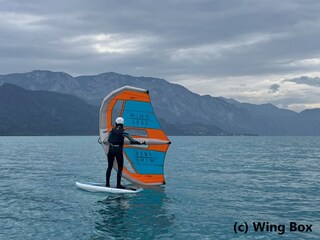 Wing Box Kurs in Nussdorf am Attersee.