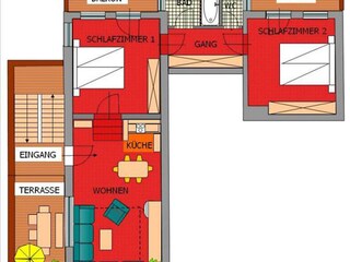 Appartement de vacances Zell am See Plan d'étage 41