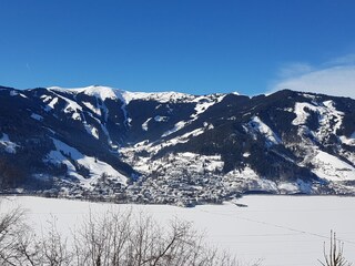 Zell am See, See zugefroren