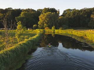 Kanuwandern auf der Reckneitz
