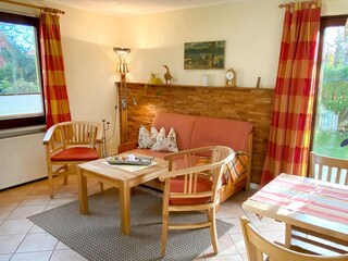 Sitzecke im Wohnzimmer